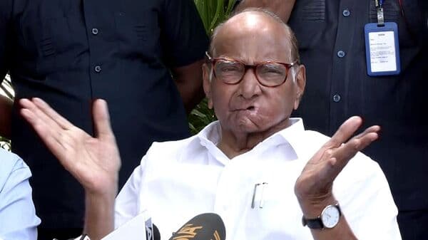 Nationalist Congress Party (NCP) Chief Sharad Pawar 