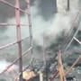 Fire incident in Vashi APMC Market in Navi Mumbai