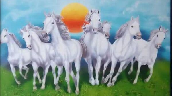 Seven Horse painting