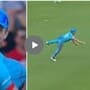 What a catch!  Jimmy Nisham did a great job, this is one video you will watch over and over again