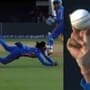 Harmanpreet Kaur Catch: A brilliant catch by Harmanpreet;  A ball caught between two fingers, a must see!