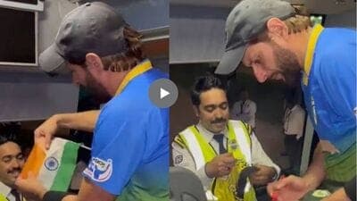 shahid afridi viral video with india flag