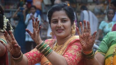 Gudi Padwa Festival Thane : महाराष्ट्रासह संपूर्ण देशभरात आज गुडीपाडवा मोठ्या उत्साहात आणि जल्लोषात साजरा करण्यात येत आहे.