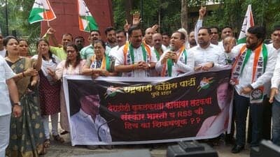 NCP Protest Against Pradeep Kurulkar