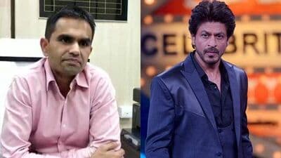 Sameer Wankhede And Shah Rukh Khan Chat