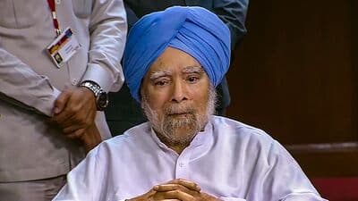 Man Mohan Singh In Rajya Sabha
