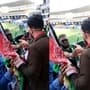 Afghanistan Pakistan fans fight