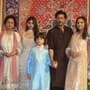 Shah Rukh Khan With Family At Ambani House
